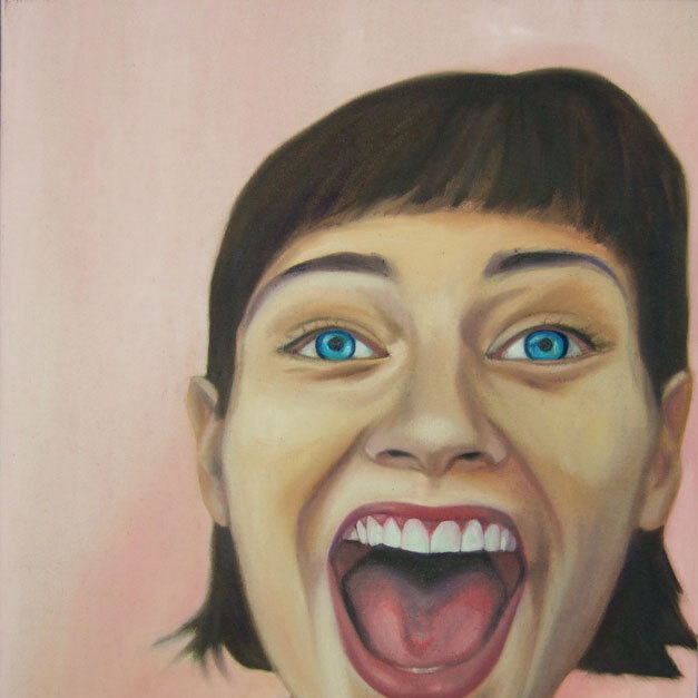 Smile 4 - 2008 - olieverf op canvas - 50x60 cm