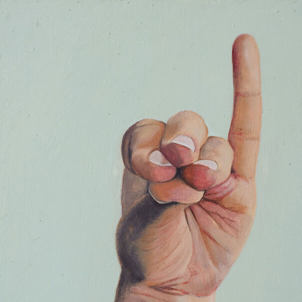 Lama - 2010 - olieverf op hout - 20x25 cm