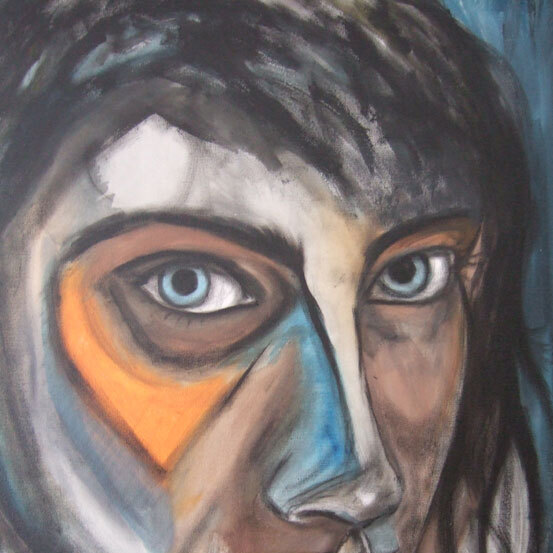 zonder titel - 2005 - acryl op canvas - 50x60 cm